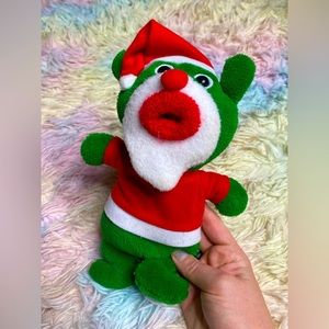 Vintage 2010 Christmas singamajigs plush doll
